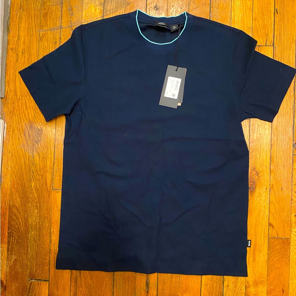 Navy Blue Men’s Hugo Boss Shirt NWT